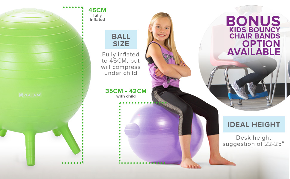 What Size Yoga Ball for Flexible Seating